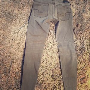 Grey skinny jeans